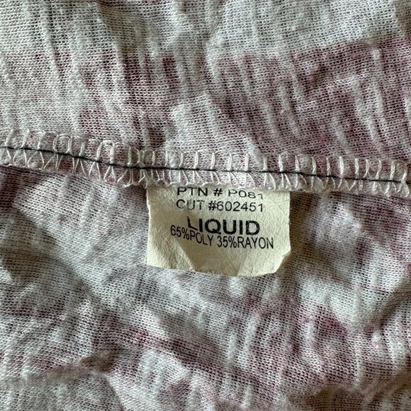 David Cline "LIQUID" Crushed 3/4 Sleeve Length Button Up Shirt - Picture 3 of 4